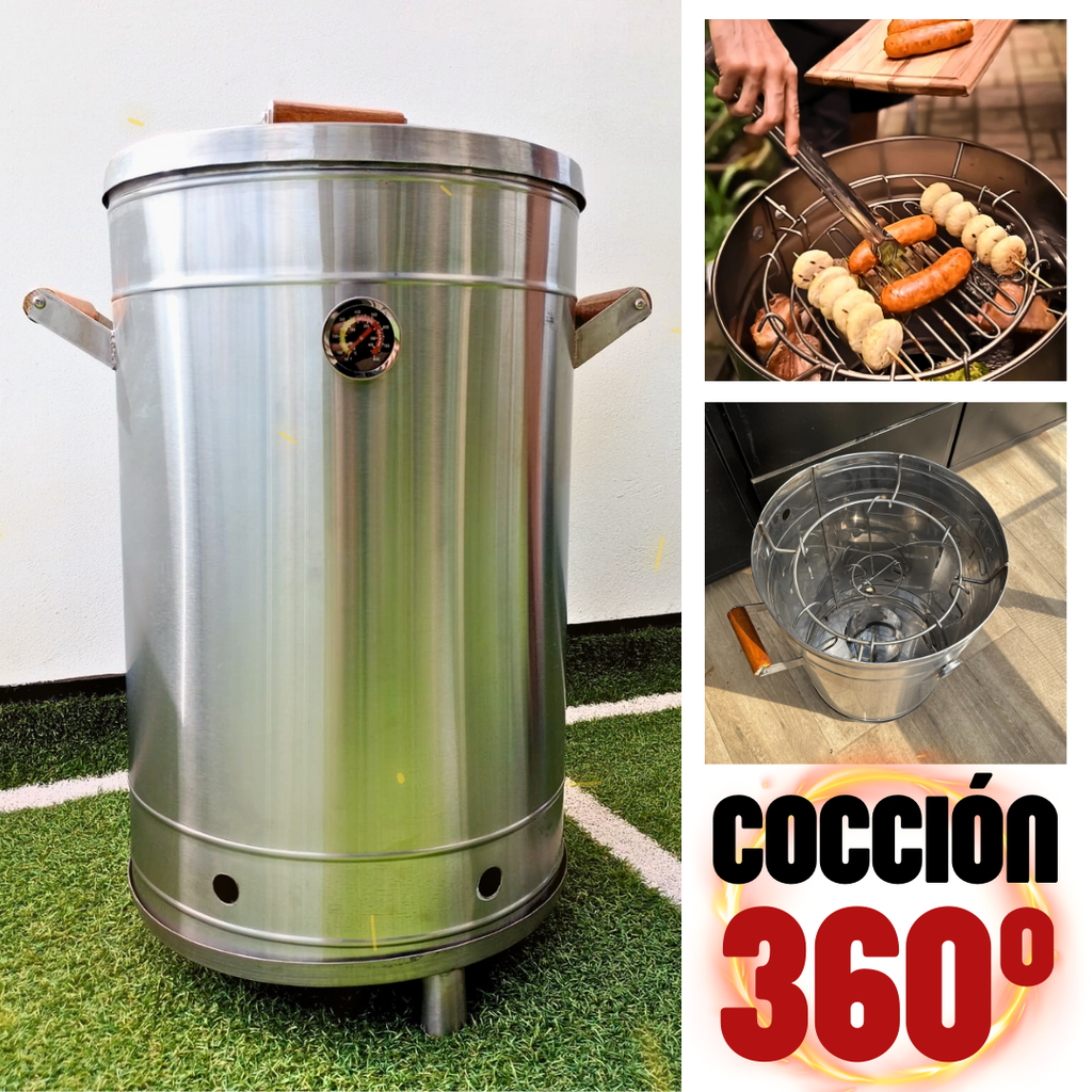 MASTER GRILL BARREL - Barril Asador Portatil